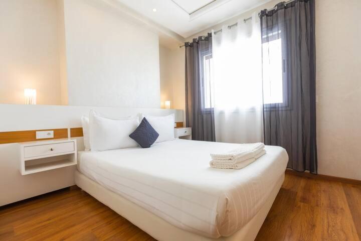 Modern Apartment In The Heart Of טנג'יר חדר תמונה