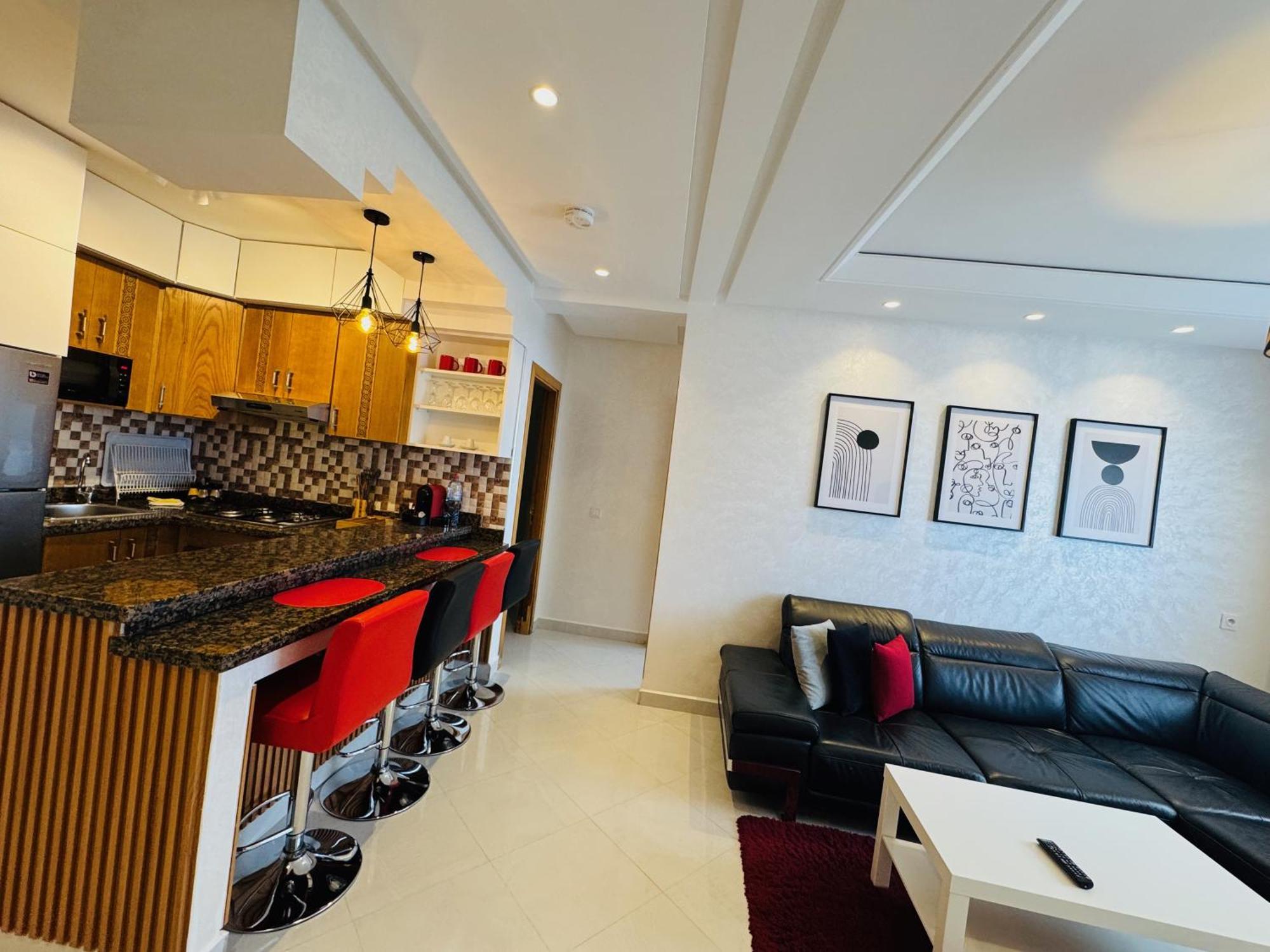 Modern Apartment In The Heart Of טנג'יר מראה חיצוני תמונה