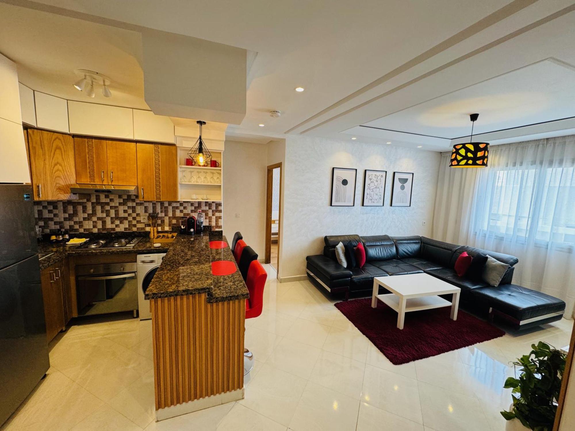Modern Apartment In The Heart Of טנג'יר מראה חיצוני תמונה