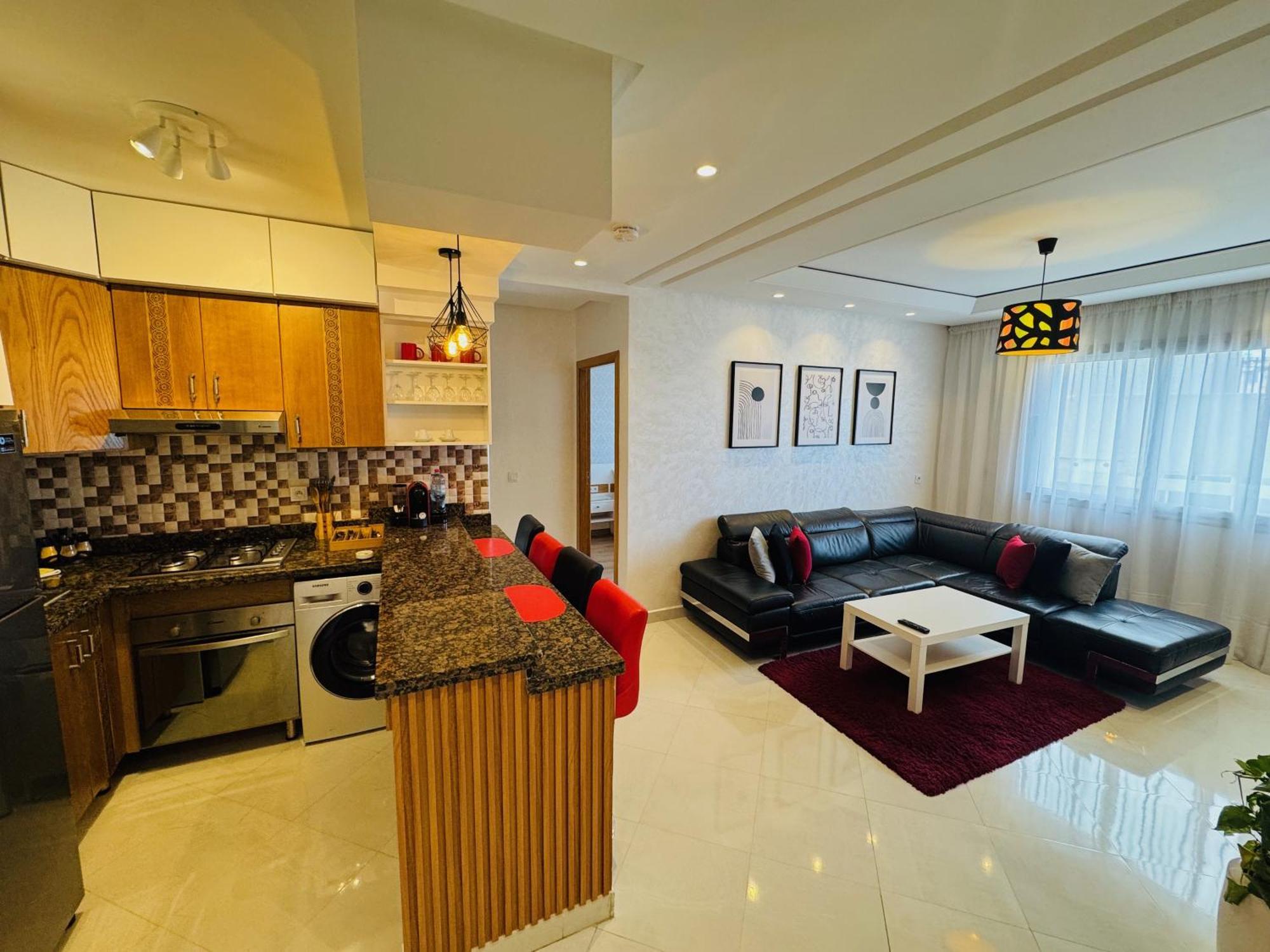 Modern Apartment In The Heart Of טנג'יר מראה חיצוני תמונה
