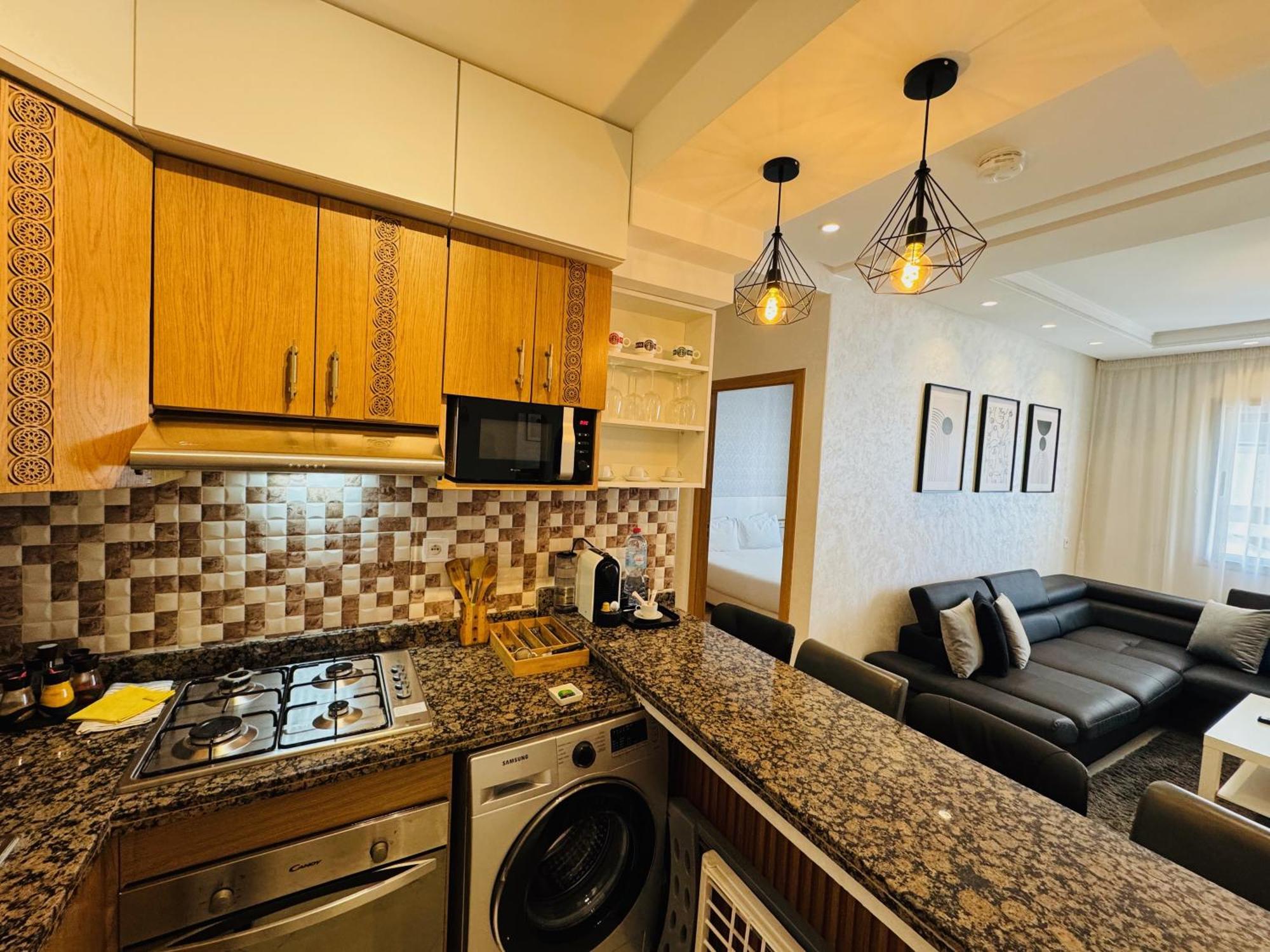 Modern Apartment In The Heart Of טנג'יר מראה חיצוני תמונה